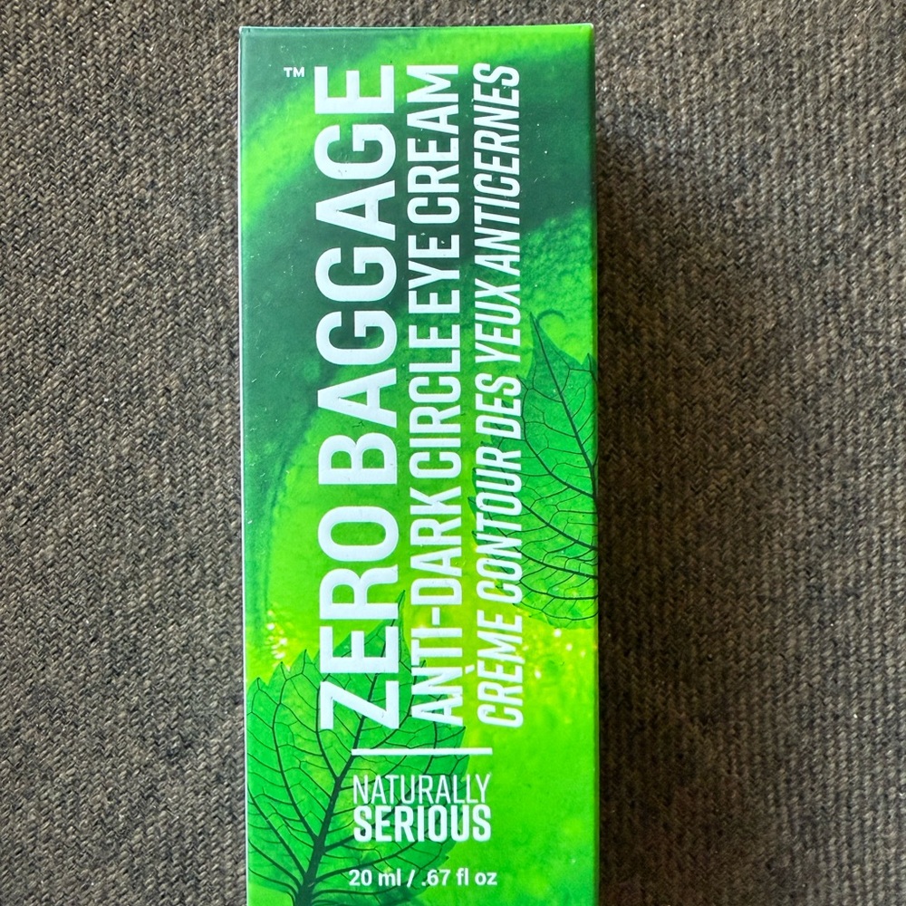 Naturally Serious Zero Baggage Eye Cream